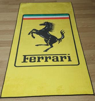 Ferrari Logo rectangular carpet!