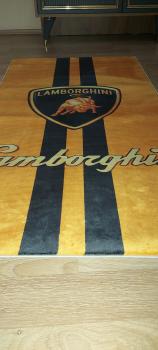 Lamborghini logo rectangular carpet!