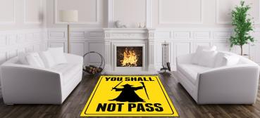 Gandalf you shall not pass rectangular Carpet!