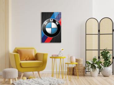 Bmw Mpower Art Design rectangular special Glass Picture!