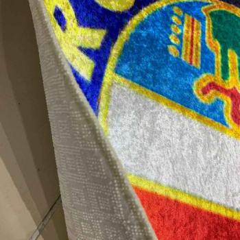 Alfa Romeo Vintage Logo round carpet!