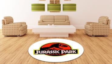 Jurassic Park Logo round carpet!