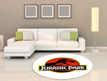 Jurassic Park Logo round carpet!