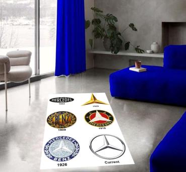 Mercedes Benz Amg rectangular Carpet!