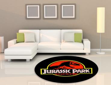 Jurassic Park Logo round carpet!