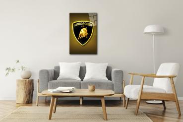 Lamborghini Art Design rectangular special Glass Picture!