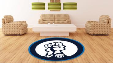 Fc Zürich Südkurve Logo round carpet!