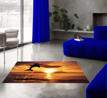 Dolphin rectangular carpet! - Kopie