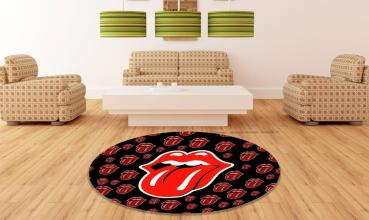 Rolling Stones Logo round carpet!