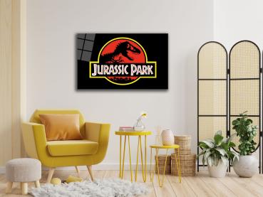 Jurassic Park Art Design rectangular special Glass Picture!