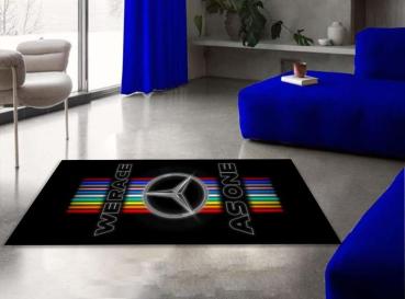 Mercedes Benz Amg rectangular Carpet!