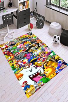 Super Mario heros rechteckiger Teppich!