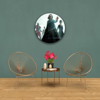 Matrix Resurrections Art Design round special Glass Picture!