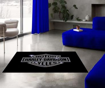 Harley Davidson rectangular carpet!