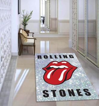 Rolling Stones rectangular carpet!