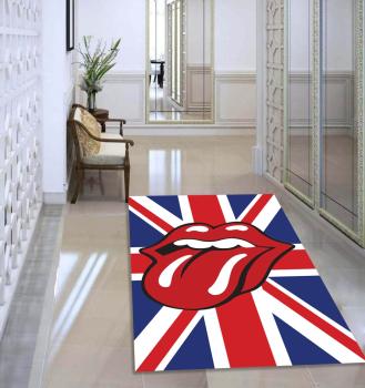 Rolling Stones rectangular carpet!
