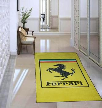 Ferrari Logo rectangular carpet!
