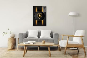 Lamborghini Art Design rectangular special Glass Picture!