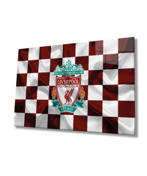 Liverpool FC Art Design rectangular special Glass Picture!