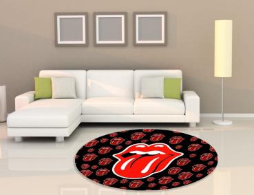 Rolling Stones Logo round carpet!