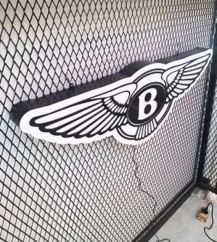 Bentley Logo Led Leuchttafel