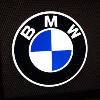 Bmw Logo 3D beleuchtetes Schild rund