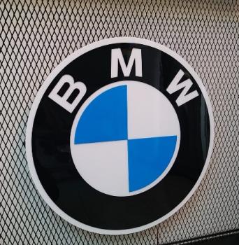 Bmw Logo 3D beleuchtetes Schild rund