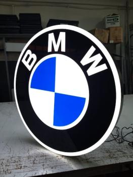 Bmw Logo 3D beleuchtetes Schild rund