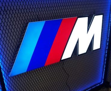 Bmw Mpower illuminated wall sign