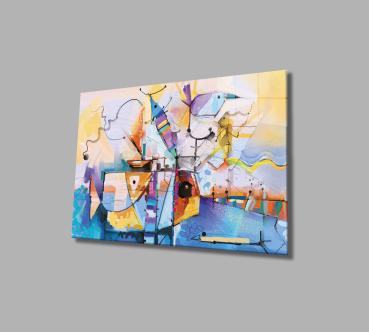 Abstract Art Design rectangular special Glass Picture!