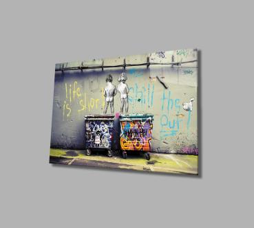 Abstract Art Design rectangular special Glass Picture!