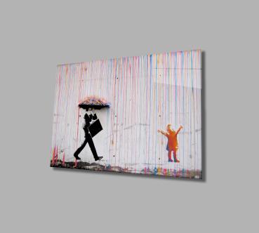 Abstract Art Design rectangular special Glass Picture!