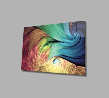 Abstract Art Design rectangular special Glass Picture!