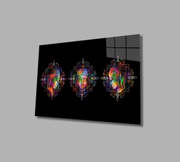 Buddha Art Design rectangular special Glass Picture!