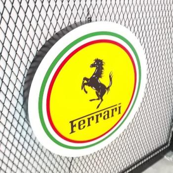 Ferrari Wandleuchte rund