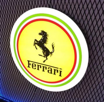 Ferrari Wandleuchte rund
