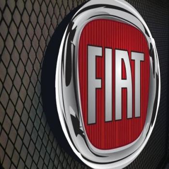 Fiat Logo Led Lichtwerbung rund
