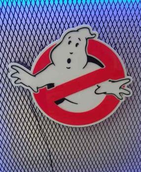 Ghostbusters LED light sign