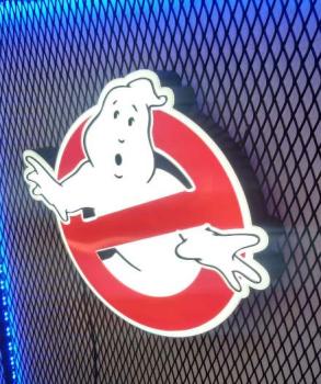 Ghostbusters LED light sign