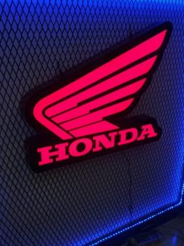 Honda Logo beleuchtetes Wandemblem