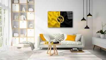 YB Young Boys Art Design rectangular special Glass Picture!