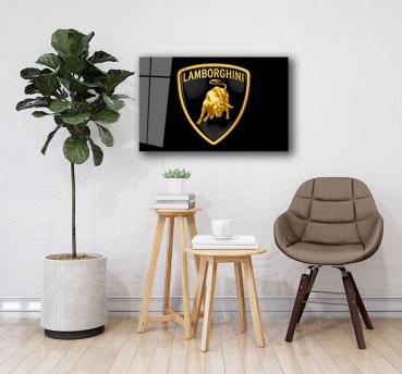 Lamborghini Art Design rectangular special Glass Picture!