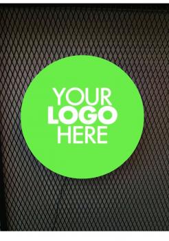 Personalisierbares Logo Led Leuchtschild Wandleuchte! (rund)