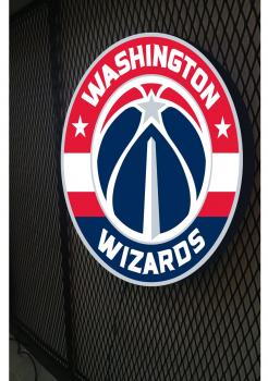 ​Washington Wizards Logo Led Leuchtschild Wandleuchte! (rund)