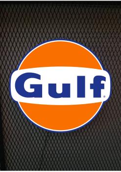 Gulf Led Leuchtschild Wandleuchte!
