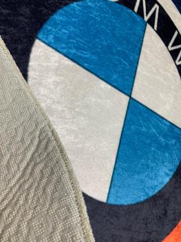 BMW Mperformance Logo round carpet!