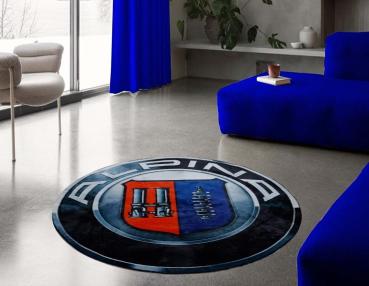 BMW Alpine Logo round carpet!