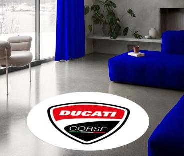 Ducati Corse Logo round carpet!