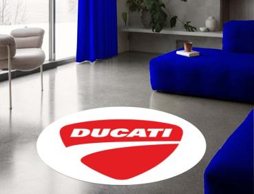 Ducati Logo round carpet!