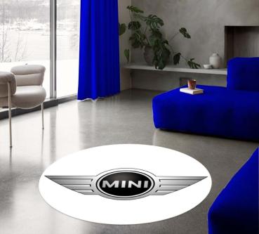 Mini Logo round carpet!